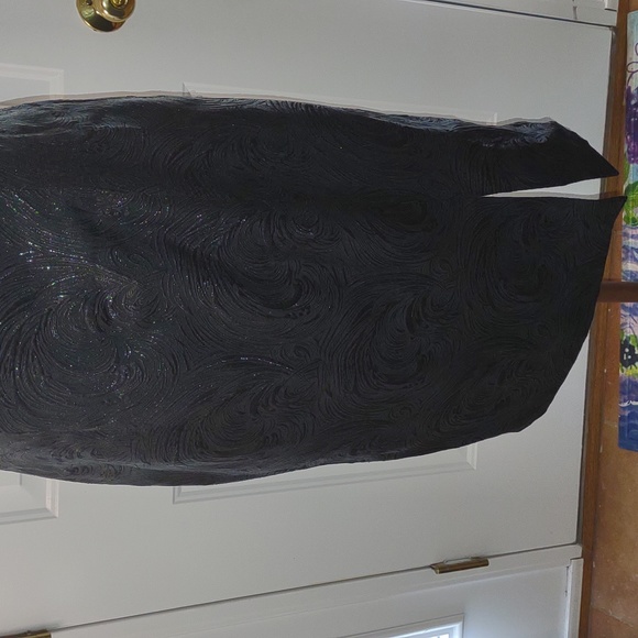 💜VINTAGE💜 EVAN PICONE Brocade One Shoulder Sheath Dress - Picture 7 of 16